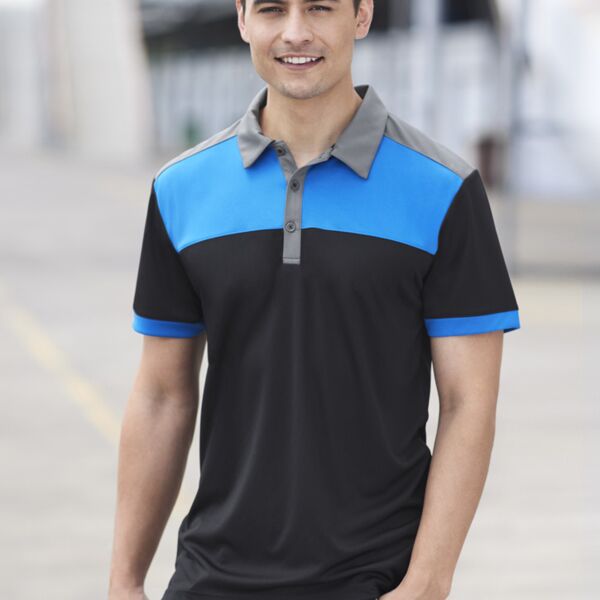 P500MS Men's Charger Short Sleeve Polo Thumbnail
